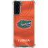 University of Florida Orange Jersey Galaxy S21 FE Clear Case